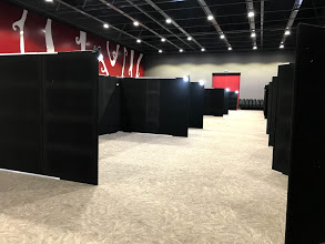 VELCRO RECEPTIVE EXHIBITION PANELS 2.3m x 1.2m